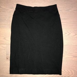 Ann Taylor Black Pencil Skirt
